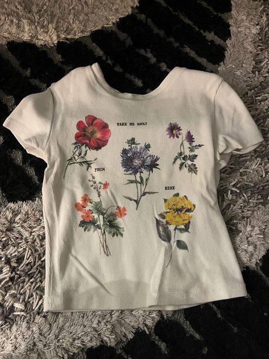 Crop top z Bershka