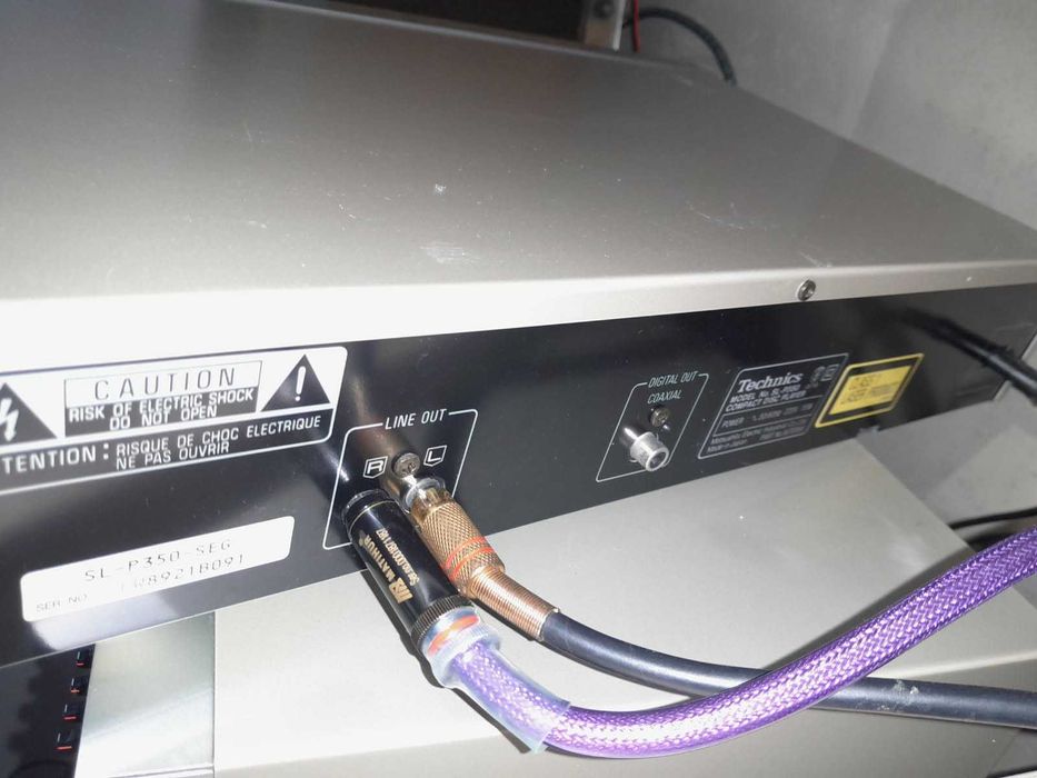 odtwarzacz cd Technics sl-p 350 srebrny