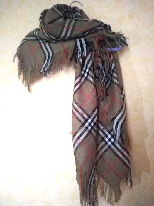 Новый палантин burberry бруклин (унисекс) большого размера . турция.