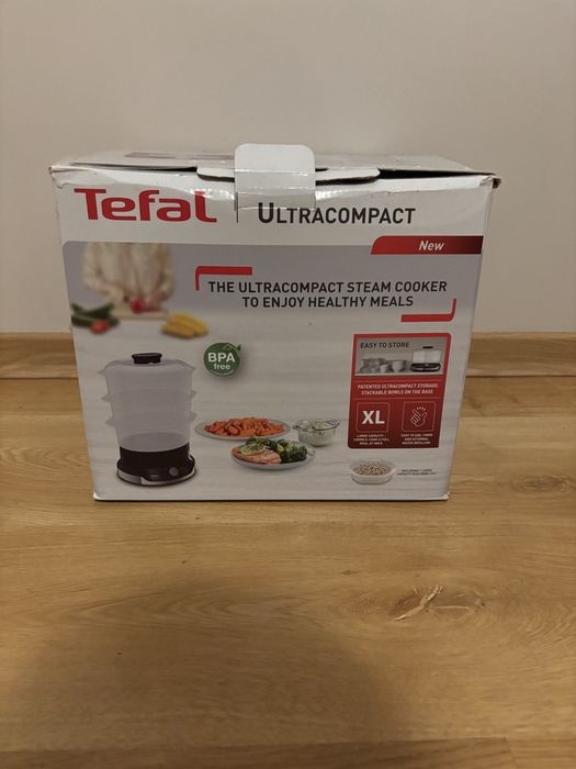 Parowar Tefal Ultracompact – używany, sprawny, BPA free