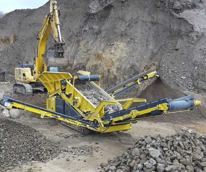 Wynajem przesiewacz keestrack k6