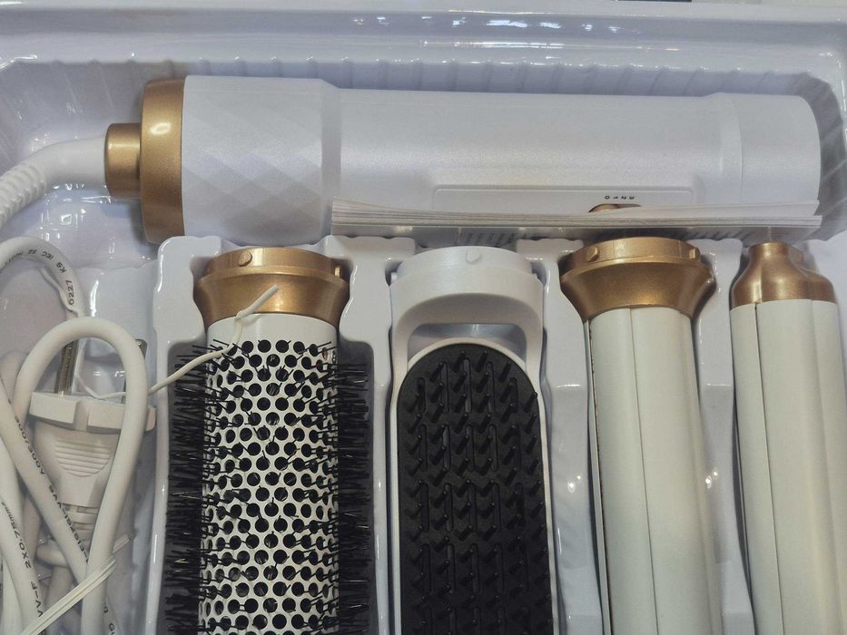 Стайлер UKLISS WT-638 5в1 фен-щітка з насадками