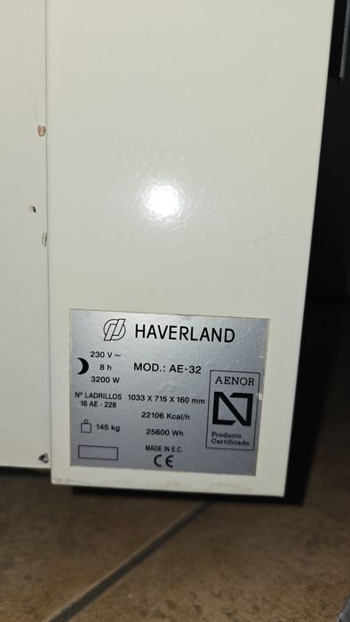 Aquecedor (acumulador calor) estático AE-32 Haverland