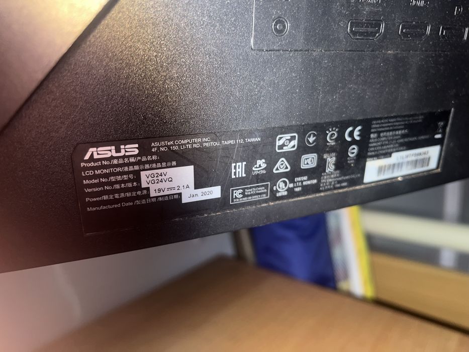 Monitor Asus Tuf Gaming Curvo 144hz