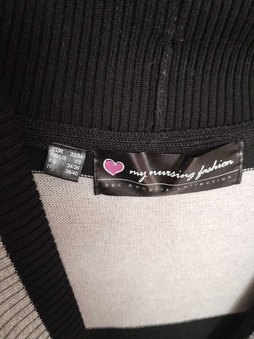 Tunika w paski ciążowa