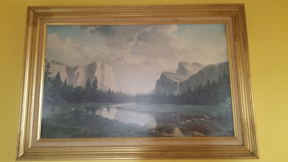 Obraz w ramie szerokość 72 cm