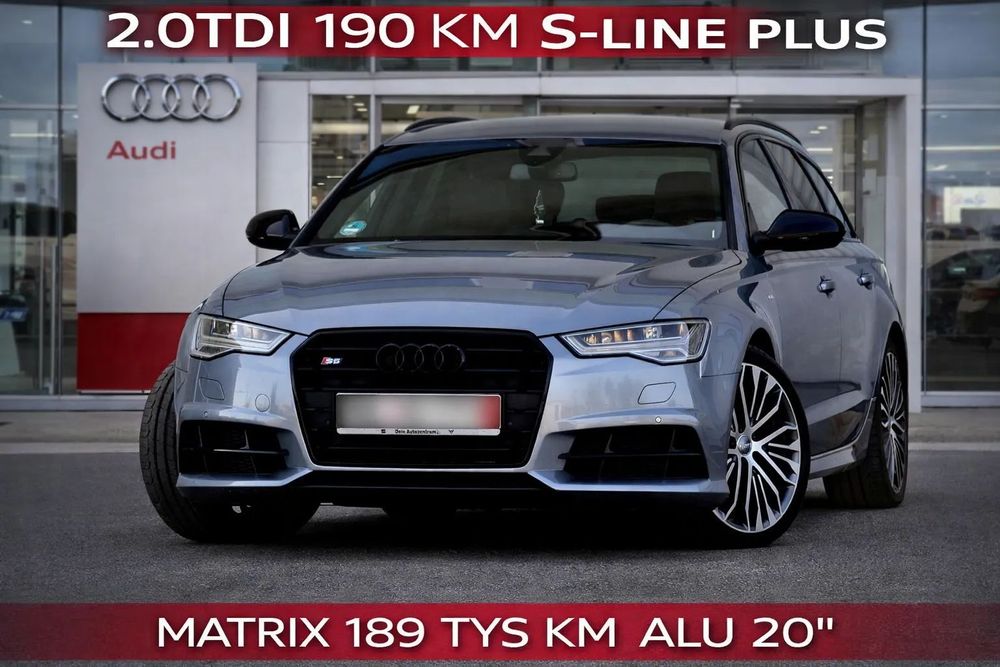 Audi A6 Avant 2,0TDI 190 PS *S-LINE PLUS * MATRIX * ALU 20" * 189 TYS KM *