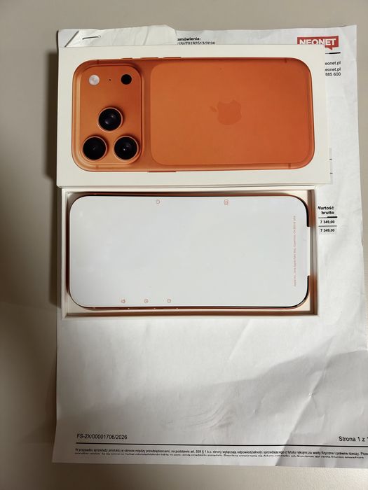 Iphone  17 pro 1  TB
