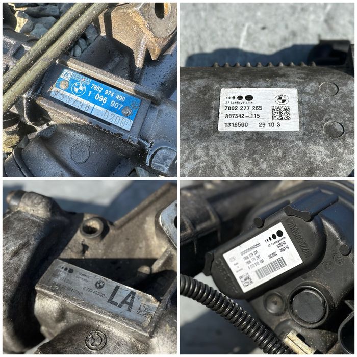 Електро Рейка BMW E90 E91 Рулевая рейка БМВ Е90 Е91 Рульовий Вал Електро рейка