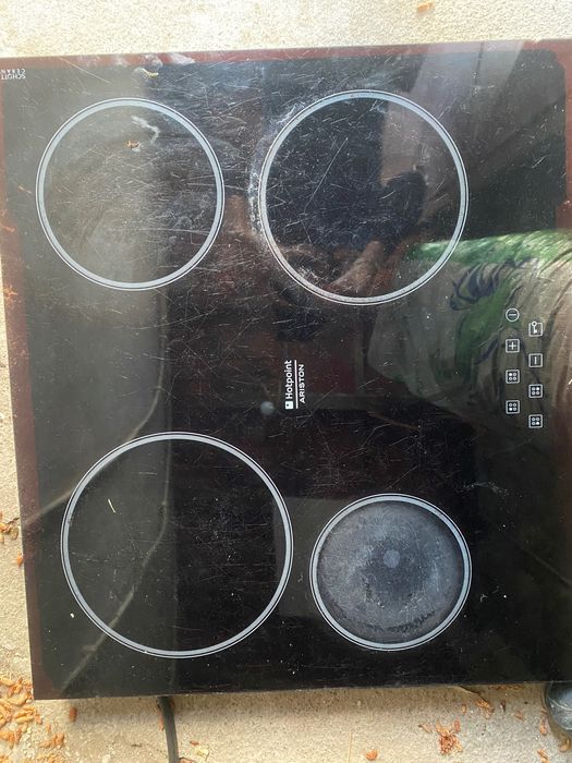 Placa de forno de vitroceramica