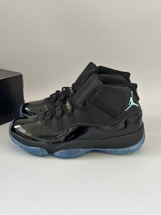 Кросівки чоловічі джордани 11 ретро блек кроссовки мужские Jordan 11