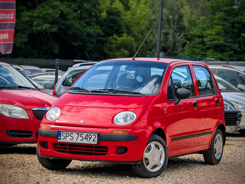 Daewoo Matiz 0.8 Benzyna - Klimatyzacja - Niski Przebieg - Zamiana