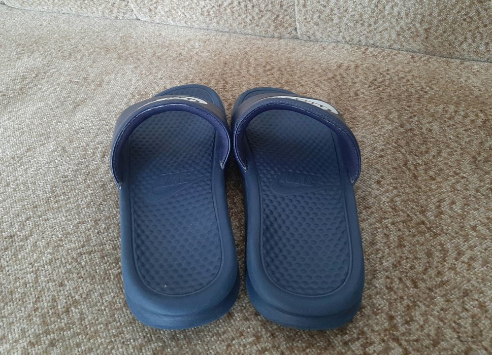 Klapki   nike   granat