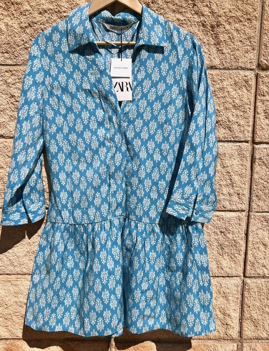 Бірюзове плаття Zara