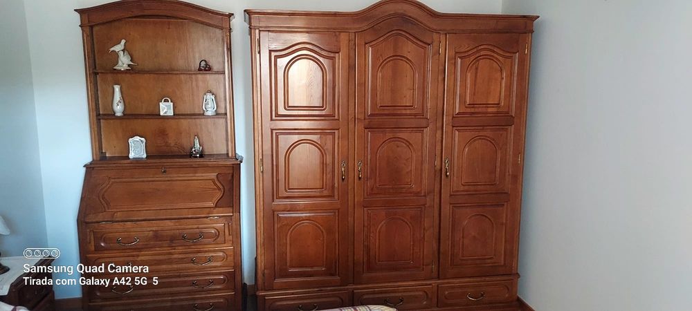 mobília de quarto completa com colchão