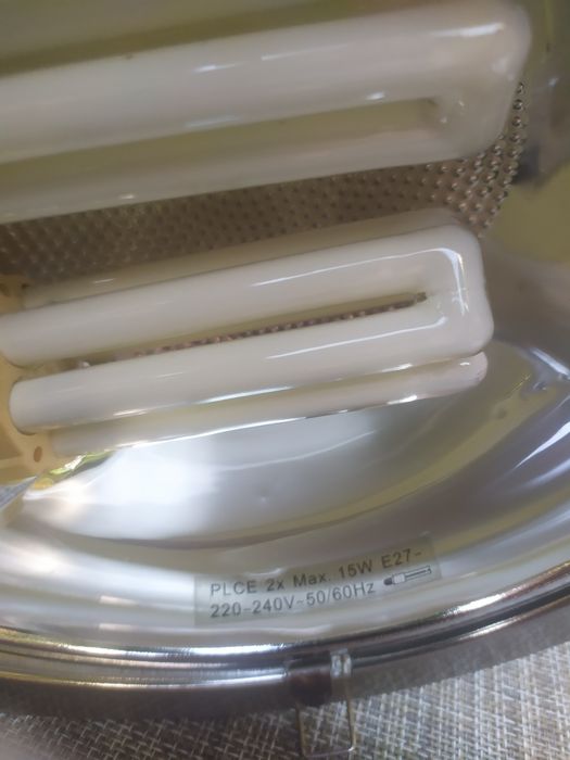 6 x duża okrągła lampa sufitowa wpuszczana srebra średnica 23cm Lexman
