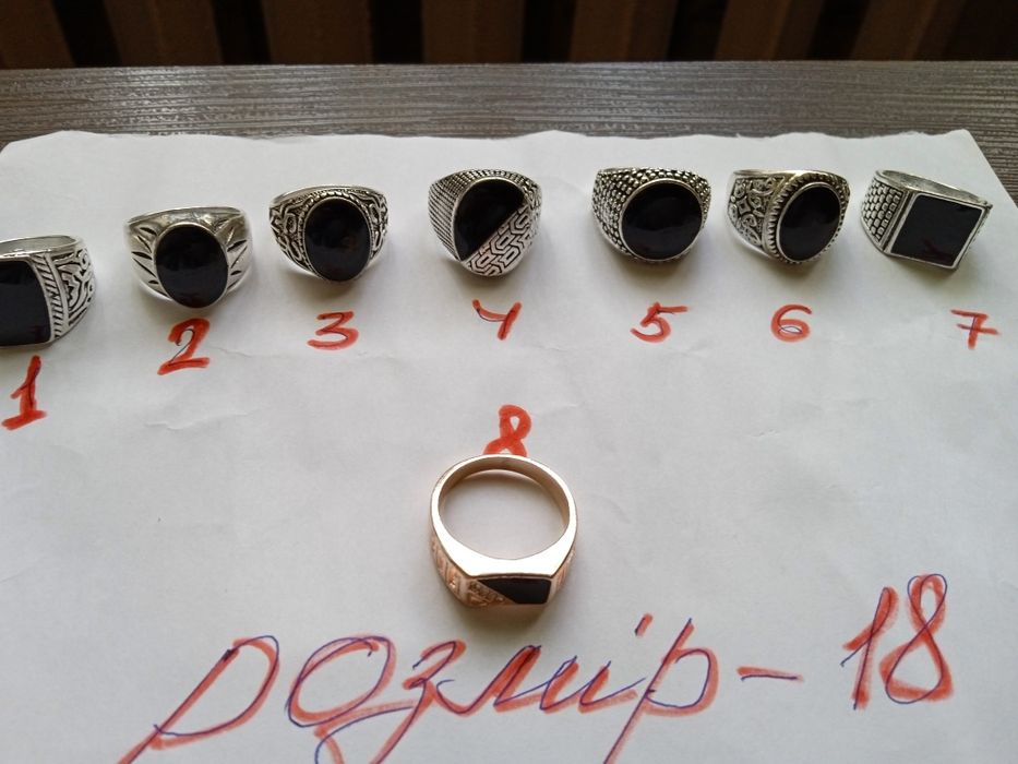 Мужские печатки,перстни
