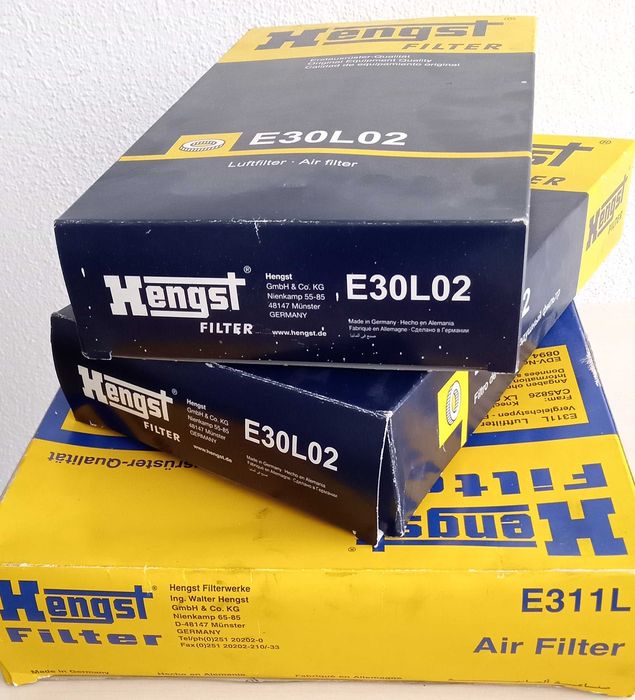 Filtros de ar, varios automoveis, lote de 2 un por 5€