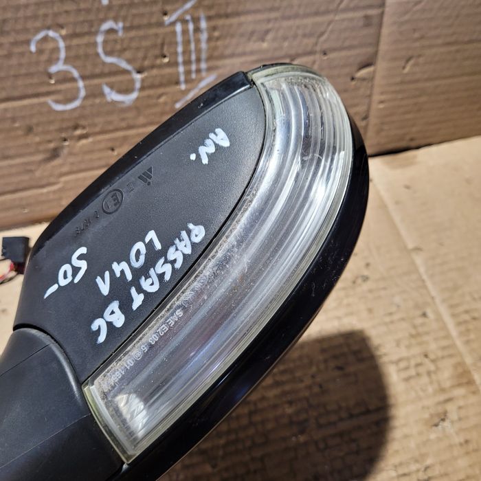 Lusterko prawe elektryczne vw passat b6 2010r L041 anglik