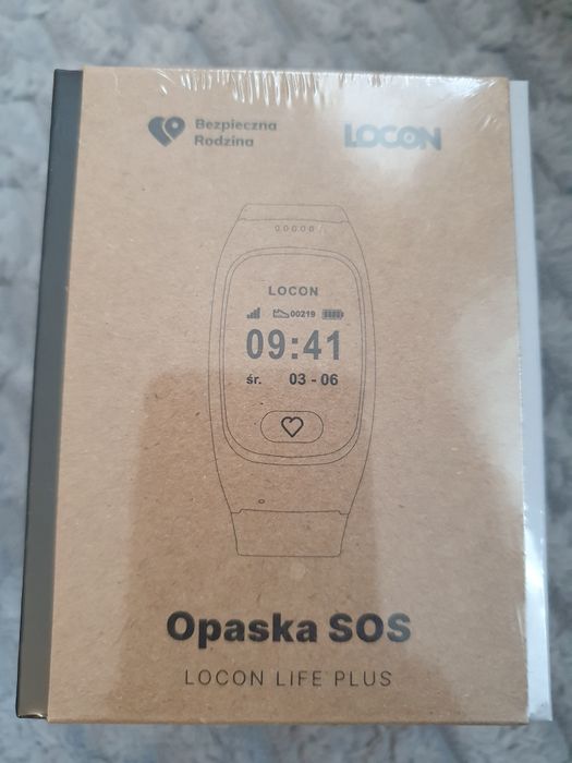Zegarek Smart Watch smartwatch opaska dla seniora  Locon Life Plus