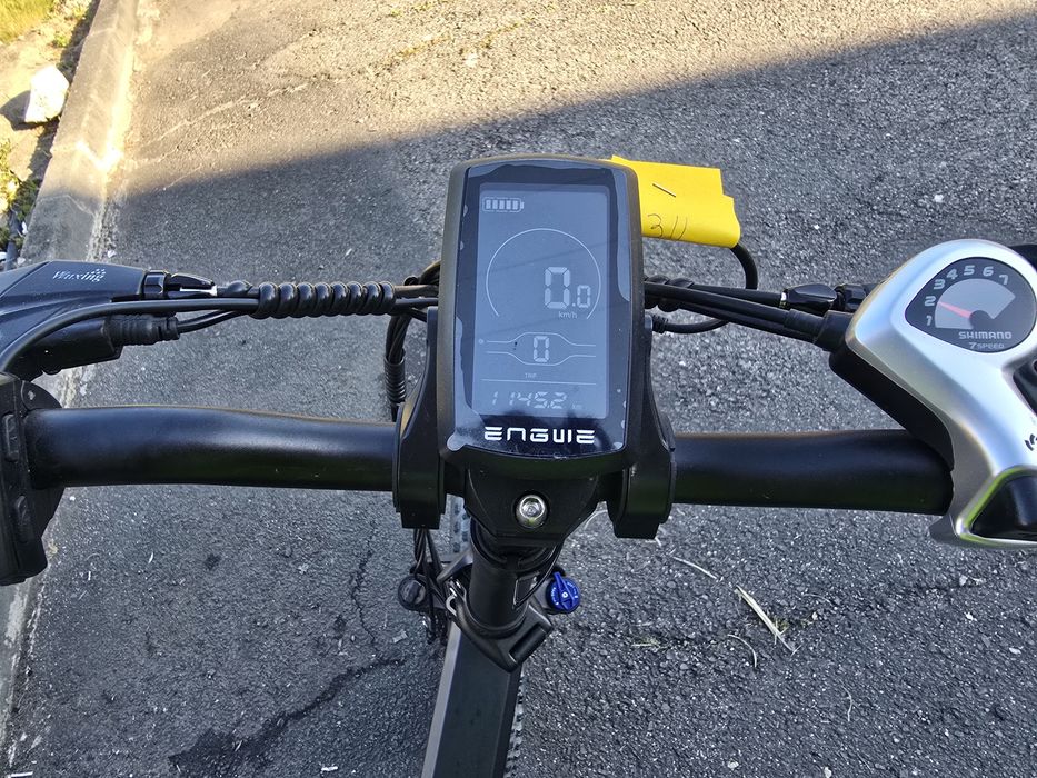 Bicicleta eletrica com 1145km impecavel