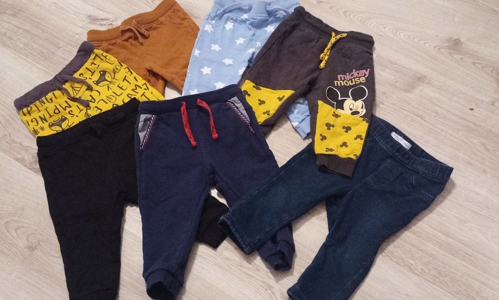 Zestaw spodni r.74 stan idealny