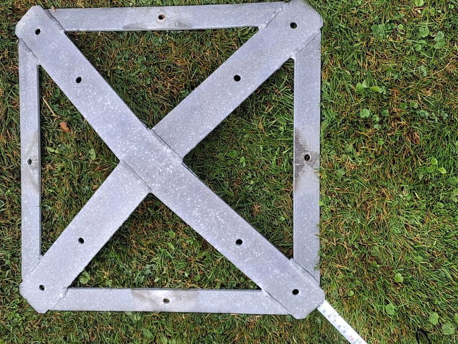 Zwienczenie do altany czterokatne