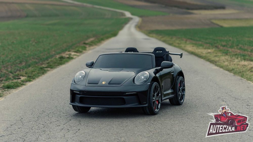 Mocne autko na akumulator PORSCHE 911 dla dzieci+ PILOT 4x4 mp3 lakier