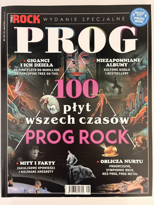 Wydanie specjalne Teraz Rock nr 1/26 Prog 100 płyt wszech czasów Prog Rock giganci i ich dzieła