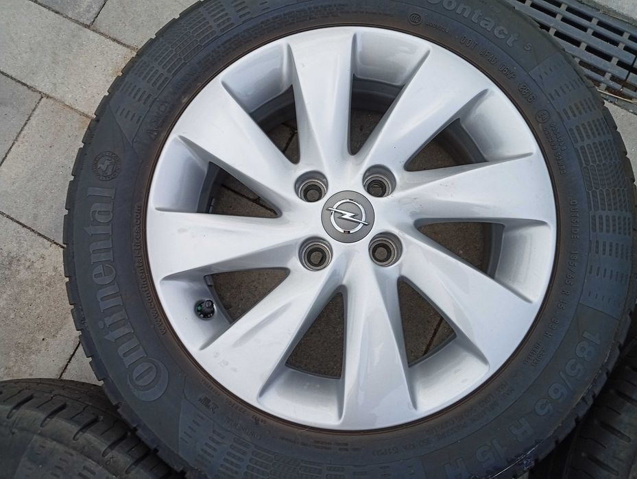 4x Felgi Aluminiowe oryginalne OPEL 4x100 6Jx15 ET39