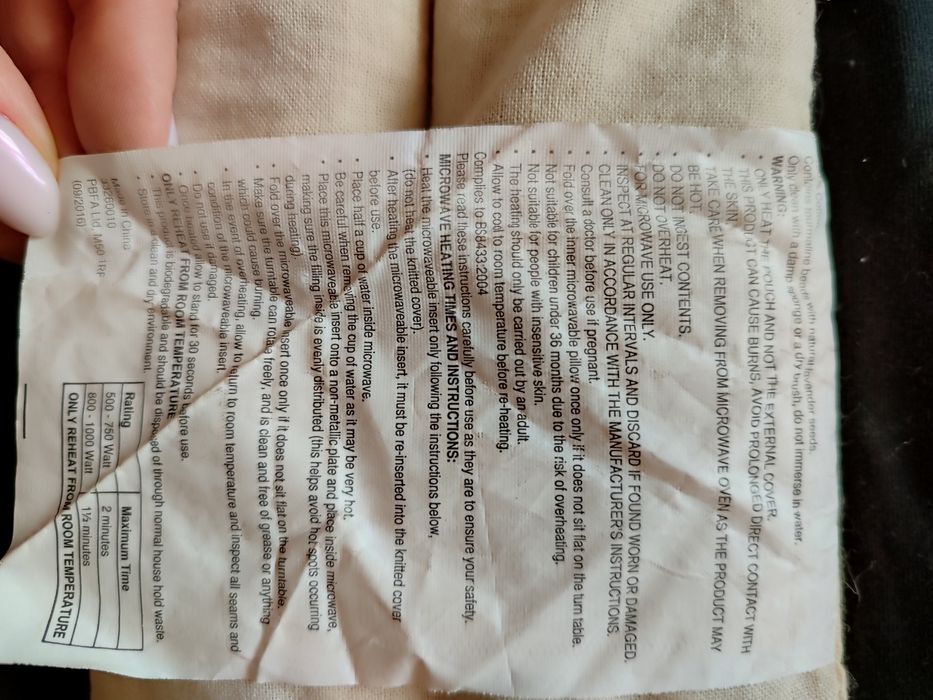 Продам грелку из натурального материала