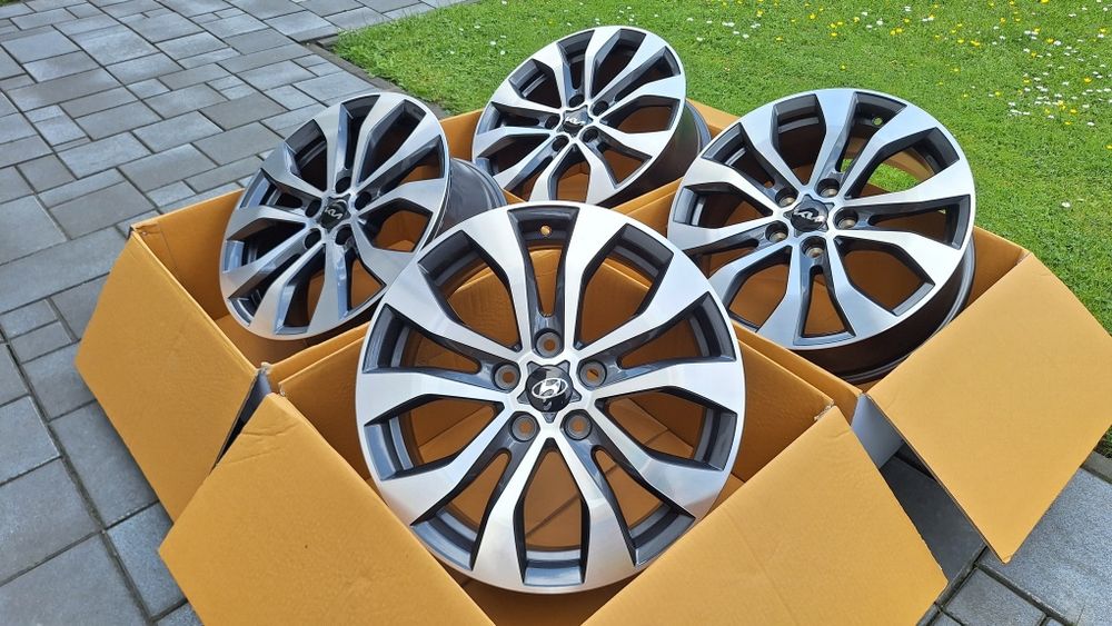 Nowe Alufelgi 5x114,3 R17 Kia Sportage Ceed X-ceed Optima Hyundai Tucson i30 ix35 i40 Kona Mazda Cx-3 3 6