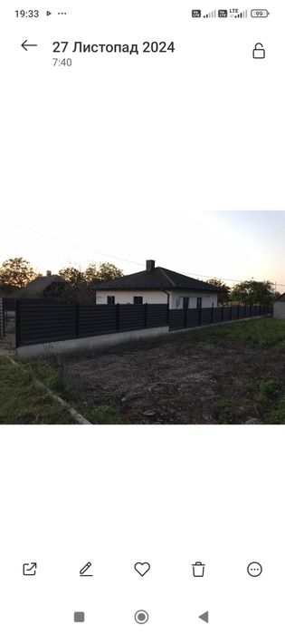 Продам  новий будинок в селі Обенижі