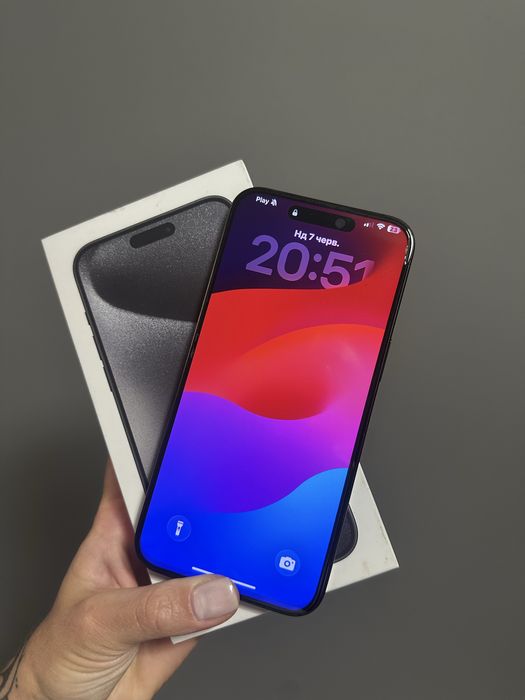 Iphone 15 Pro Max Black Titanium