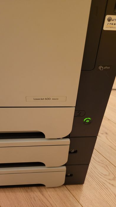 Drukarka laserowa czarno-biała HP LaserJet 600 M603