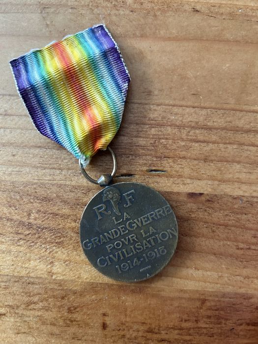 Medal zwyciestwa I wojna 1914-18 francja
