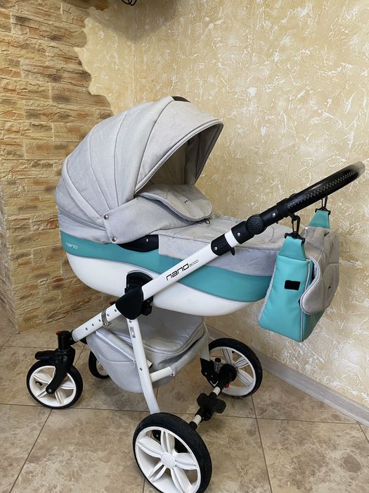 Коляска дитяча 2в1 Riko Nano Ecco