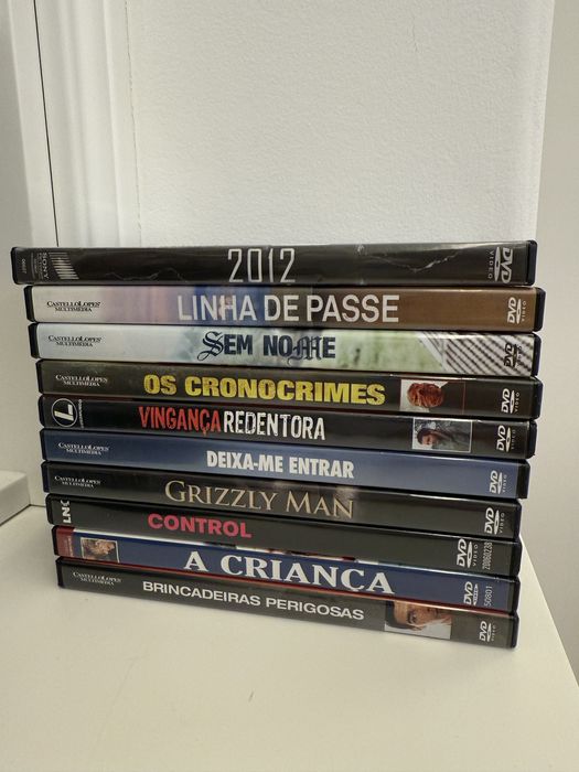 Varios filmes em DVD