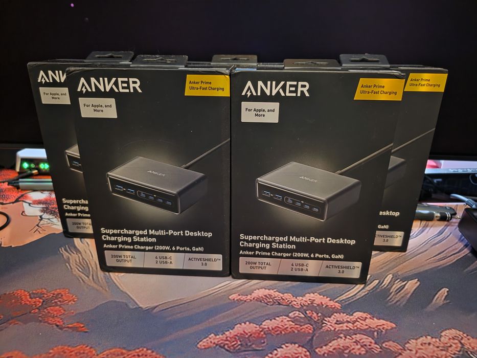 Потужна зарядна станція Anker Prime 6-в-1 (200 Вт)