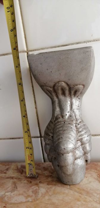 Pés de alumínio fundido novos