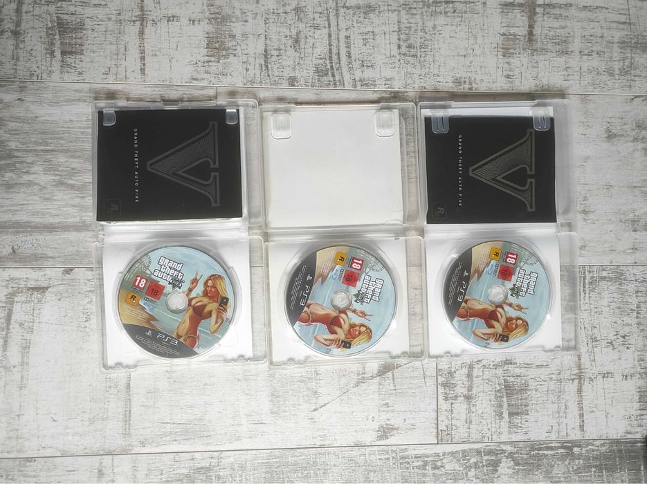 Zestaw 3 gier gta 5