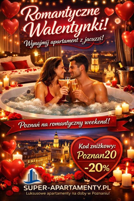 LUX VIP JACUZZI Apartamenty Mieszkania wynajem na doby JACUZZI Centrum