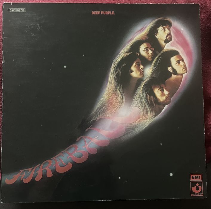 Deep Purple Fireball winyl Ger 1971 EX