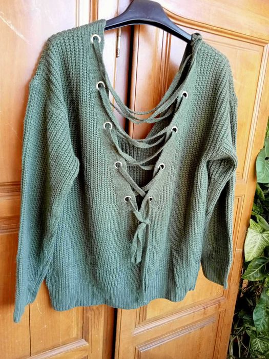 Camisola verde de senhora XL