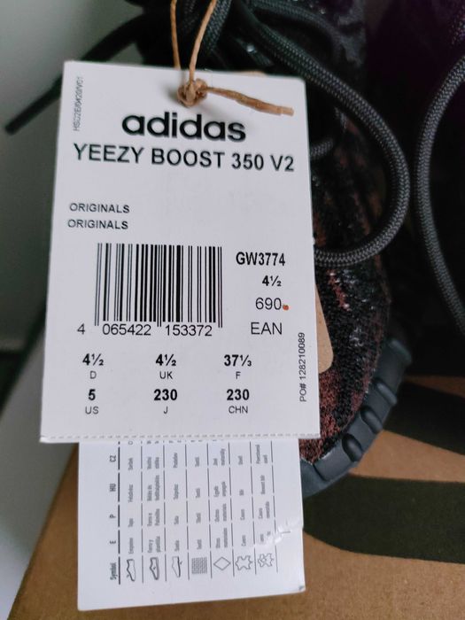 Buty Adidas Yeezy 350 V2 Mx rock 37 1/3 GW3774