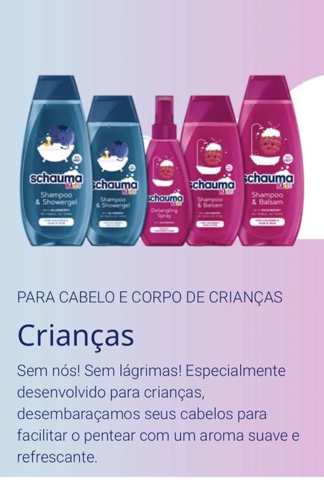 Produtos de higiene 100% vegan