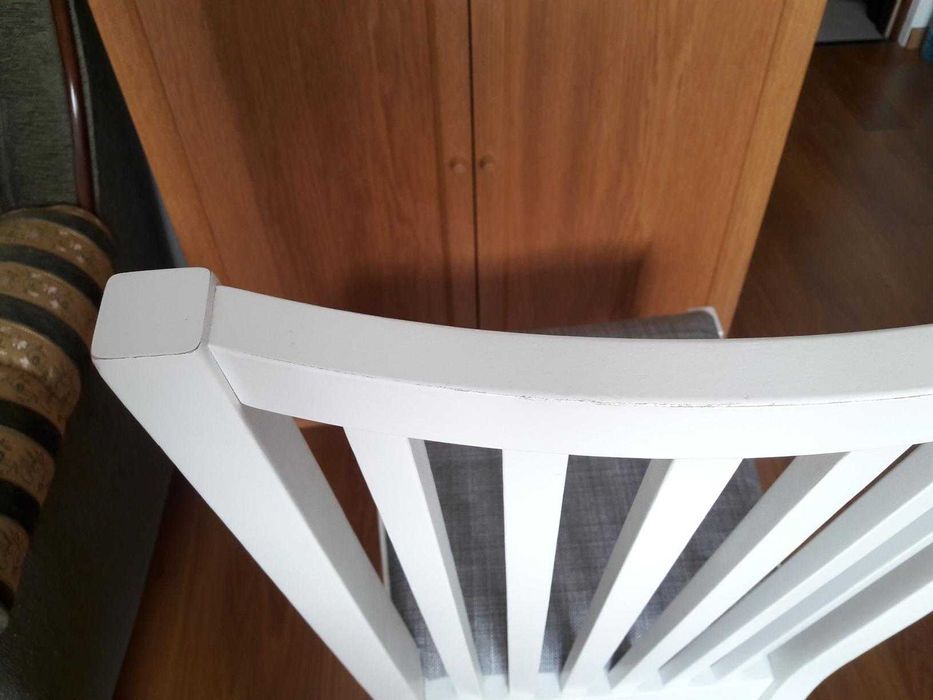 Krzesło IKEA NORRNÄS białe - używane