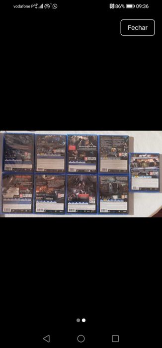 Lote Residente evil - ps4 (atualizado a 18 de Julho 2026)