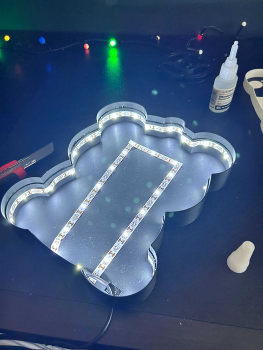 Luminária Led Panda - Personalizável
