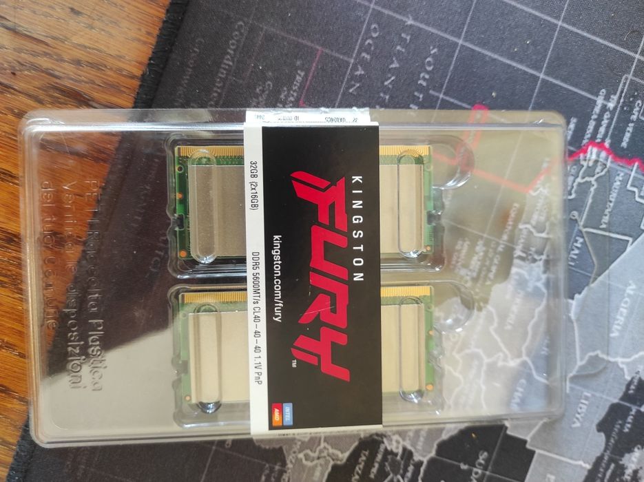 Оперативна пам'ять для ноутбука 16gb (2x8gb) DDR5 4800МГц (ОЗП)(RAM)